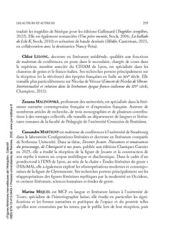 Figures féminines merveilleuses de l'Antiquité