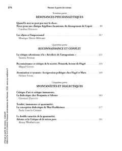 Penser à partir de ruines