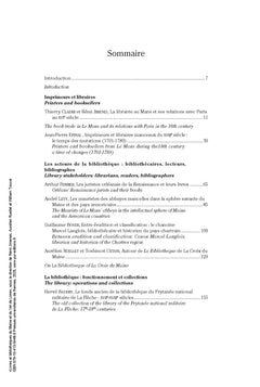 Livres et bibliothèques du Maine et du Val de Loire