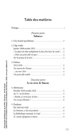 Françoise de Beauvoir et sa fille, Simone