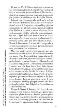 Françoise de Beauvoir et sa fille, Simone