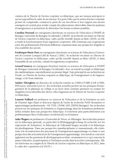 Comprendre et transformer la forme scolaire