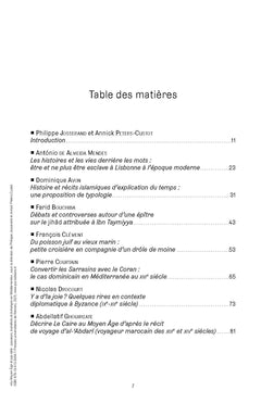 Au Moyen Âge et par-delà : passeurs, transferts et échanges en Méditerranée