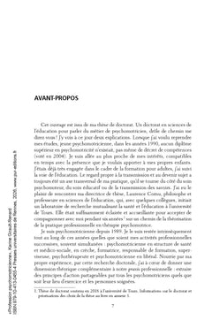 Profession psychomotricienne