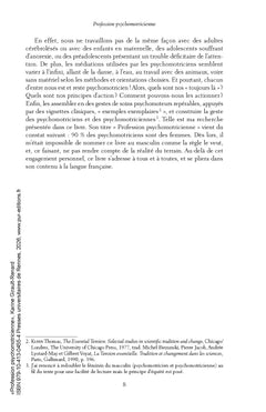 Profession psychomotricienne