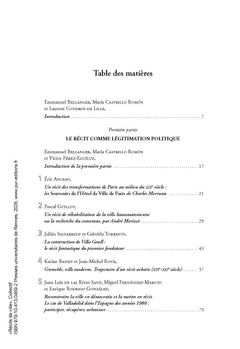 Récits de ville