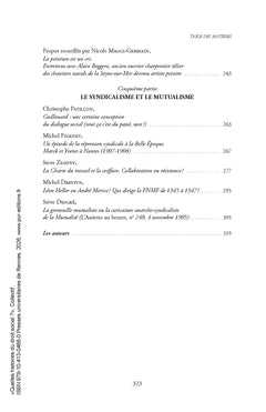 Quelles histoires du droit social ?