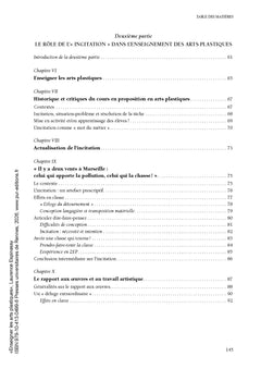 Enseigner les arts plastiques