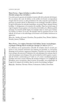 Laideurs grecques