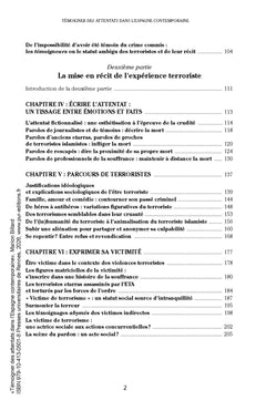 Témoigner des attentats dans l'Espagne contemporaine