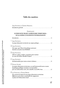 Les chemins des Projets Alimentaires Territoriaux