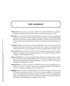Athènes et Jérusalem face à la naissance de la philosophie