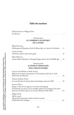 La Hanse et l'Atlantique (1300-1500)