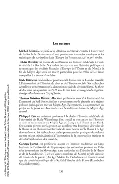 La Hanse et l'Atlantique (1300-1500)