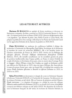 Collectionner les écrivains