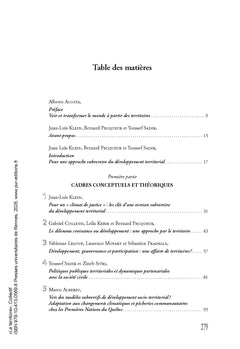 Le territoire