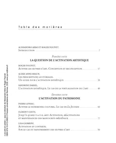 Les arts en action