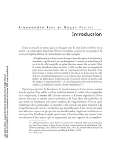 Les arts en action
