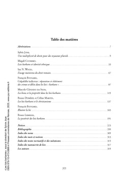 Les lois barbares