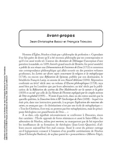 Fénelon et la philosophie