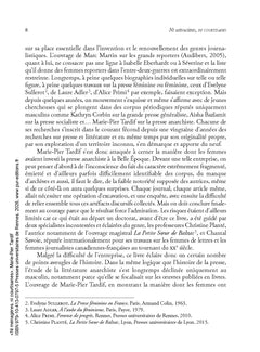 Ni ménagères, ni courtisanes
