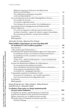 Le care à l'ouvrage