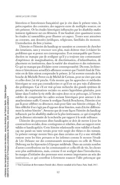 Histoires des handicaps à travers les siècles