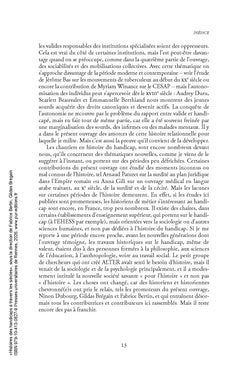 Histoires des handicaps à travers les siècles