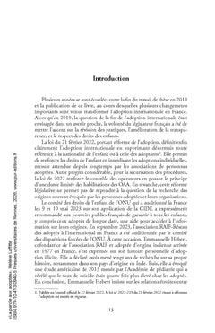 La parole aux adoptés