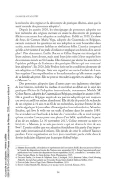 La parole aux adoptés