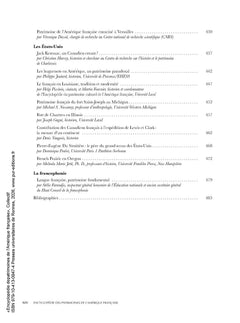 Encyclopédie des patrimoines de l'Amérique française