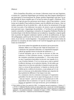 Linguistique contrastive