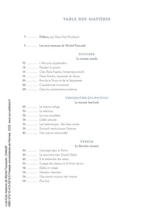 Les trois maisons de Michel Foucault
