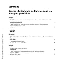 Trajectoires des femmes dans les musiques populaires