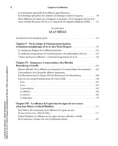 L'esprit et la réflexion