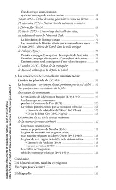 Saccage des monuments et violence de masse