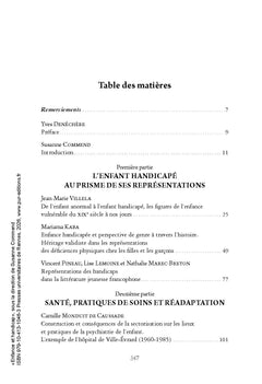 Enfance et handicap