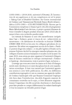 Enfance et handicap