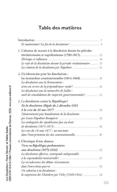 La Dissolution