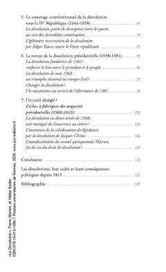 La Dissolution