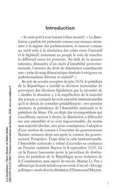 La Dissolution