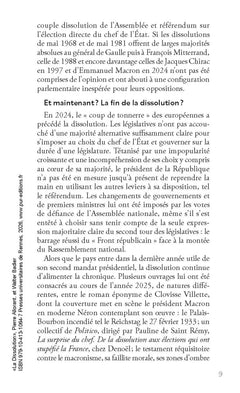 La Dissolution