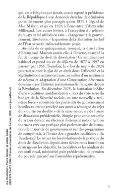 La Dissolution
