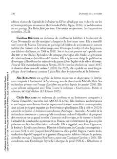 Poétiques de la poussière