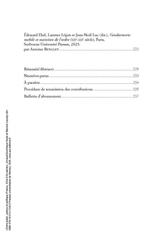 Ordre public, polices et politique (France, XIXe-XXe siècle)