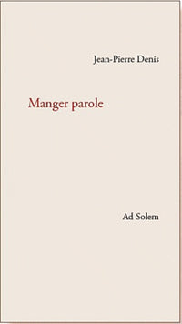 Manger parole