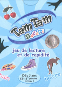 Tam Tam Safari - Jeu de lecture et de rapidité