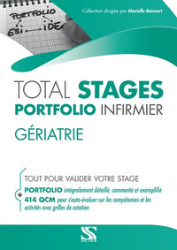 GERIATRIE - TOTAL STAGES/PORTFOLIO INFIRMIER