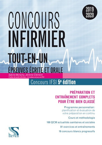 Concours infirmier Tout-en-un 2019-2020