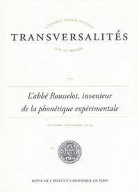 TRANSVERSALITES n° 171